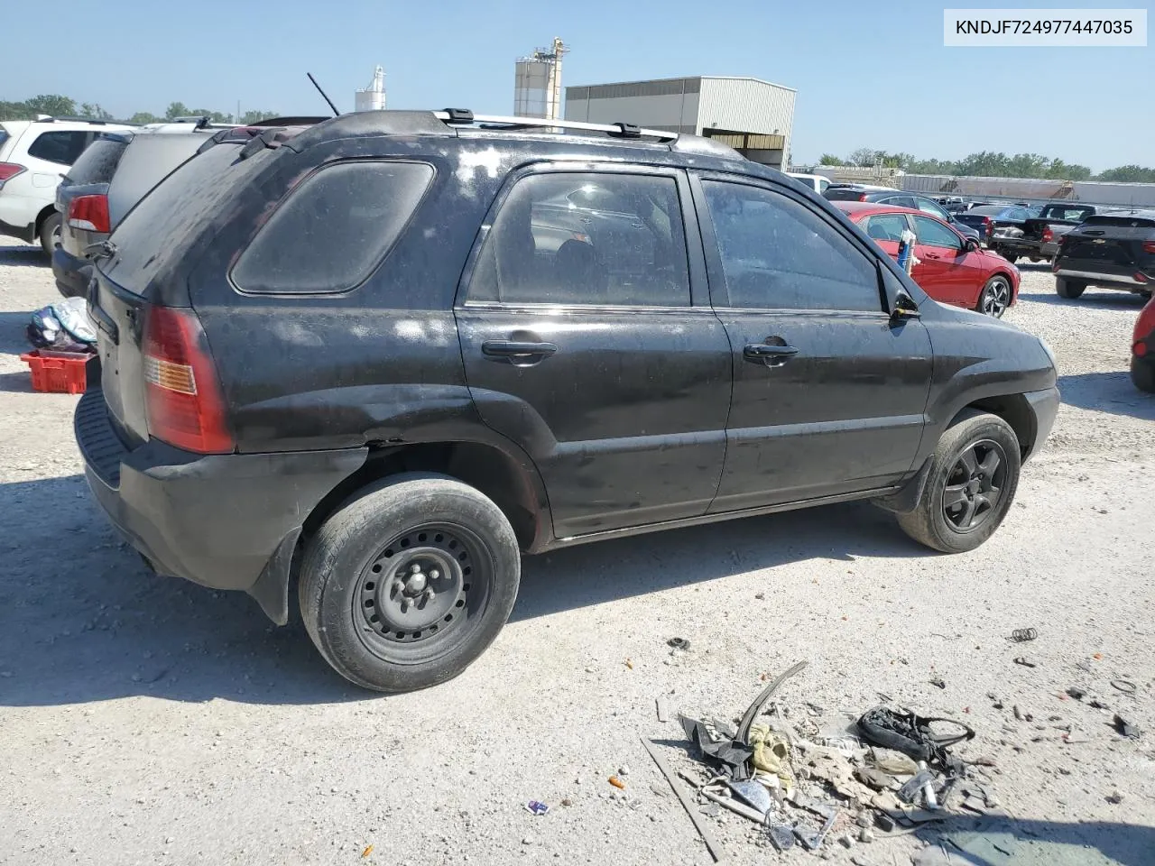 2007 Kia Sportage Lx VIN: KNDJF724977447035 Lot: 69031274