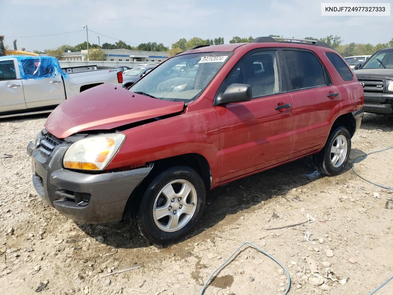 KNDJF724977327333 2007 Kia Sportage Lx