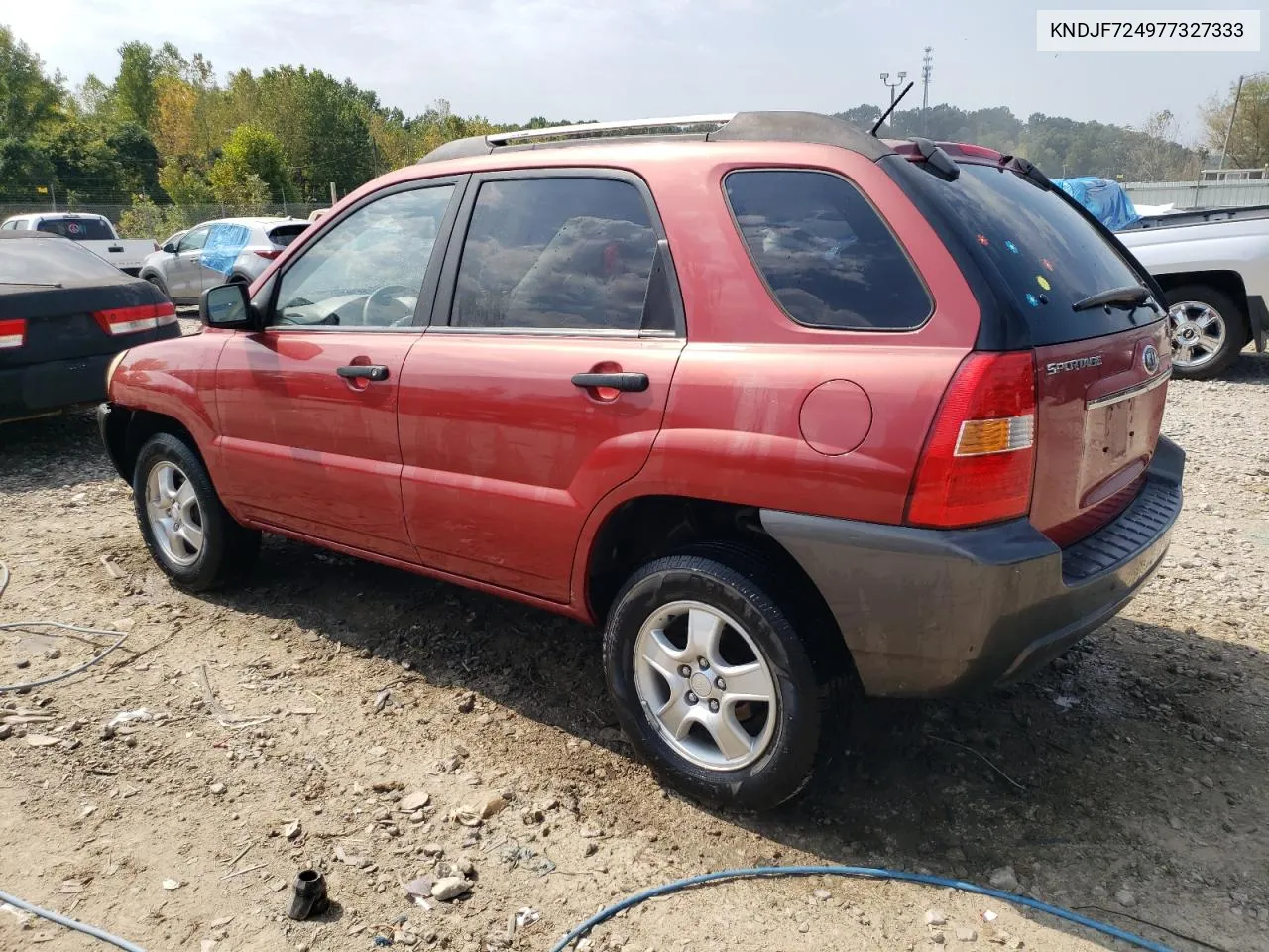 2007 Kia Sportage Lx VIN: KNDJF724977327333 Lot: 69252024