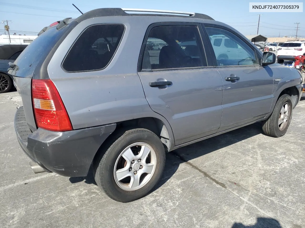 KNDJF724077305379 2007 Kia Sportage Lx