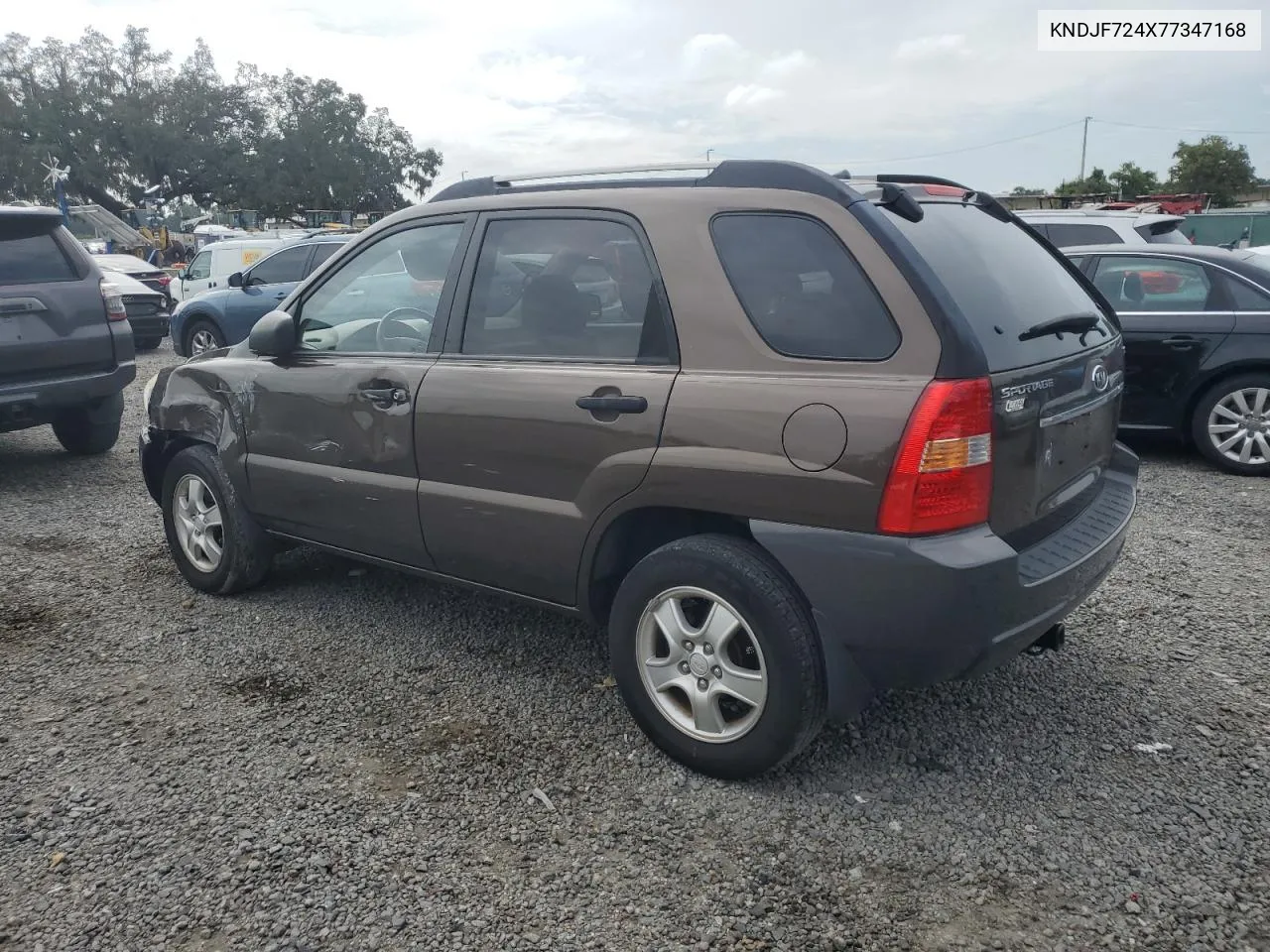 2007 Kia Sportage Lx VIN: KNDJF724X77347168 Lot: 70699654