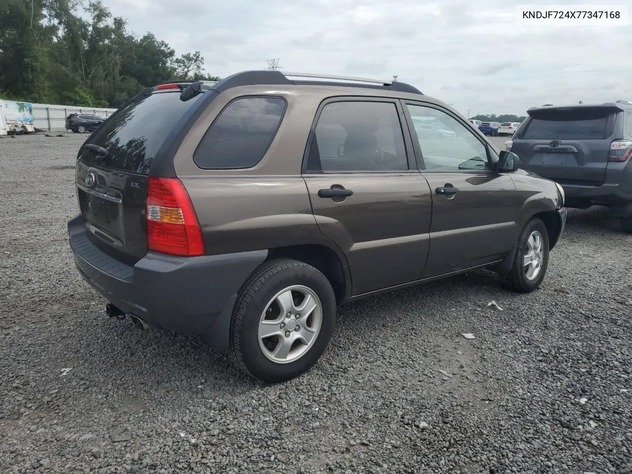 2007 Kia Sportage Lx VIN: KNDJF724X77347168 Lot: 70699654