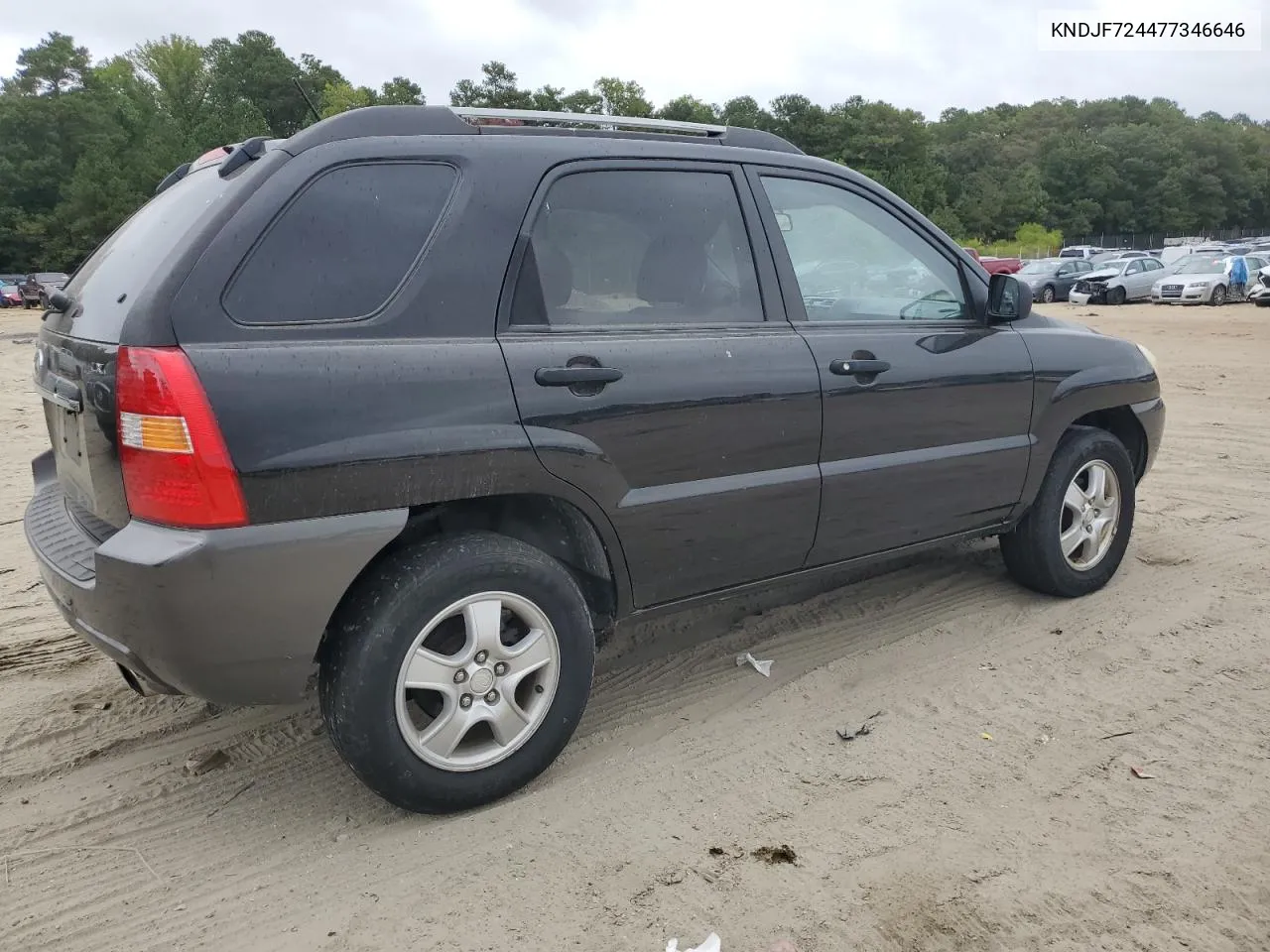 2007 Kia Sportage Lx VIN: KNDJF724477346646 Lot: 71089764