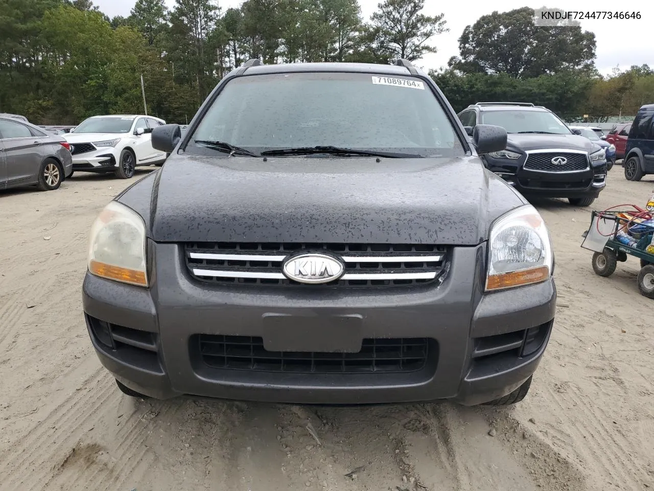 KNDJF724477346646 2007 Kia Sportage Lx