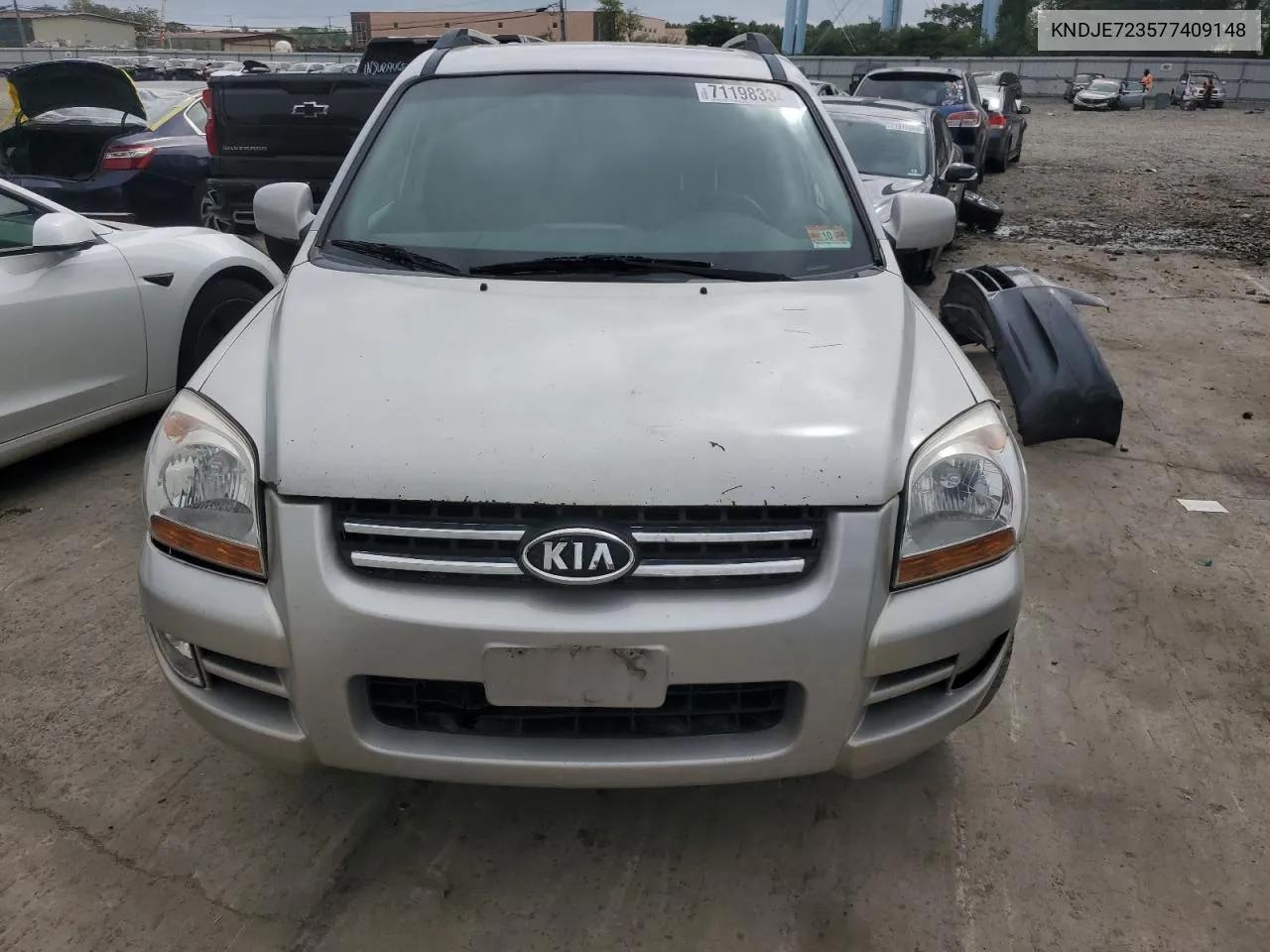 KNDJE723577409148 2007 Kia Sportage Ex