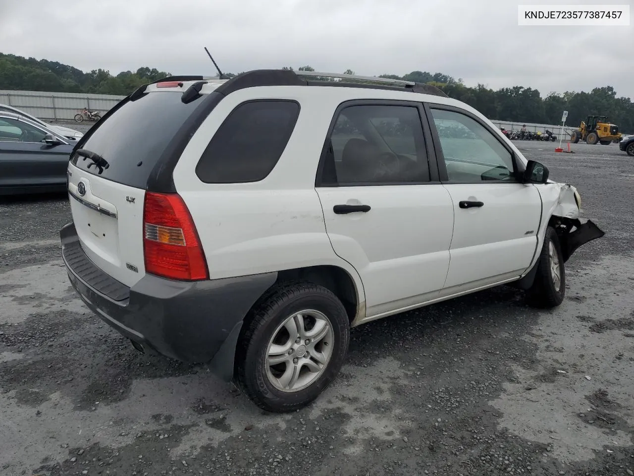 2007 Kia Sportage Ex VIN: KNDJE723577387457 Lot: 72699244