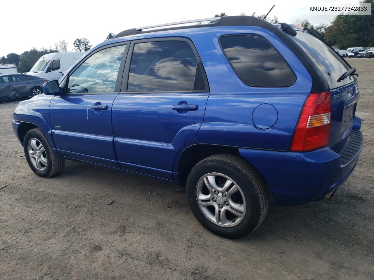 KNDJE723277342833 2007 Kia Sportage Ex