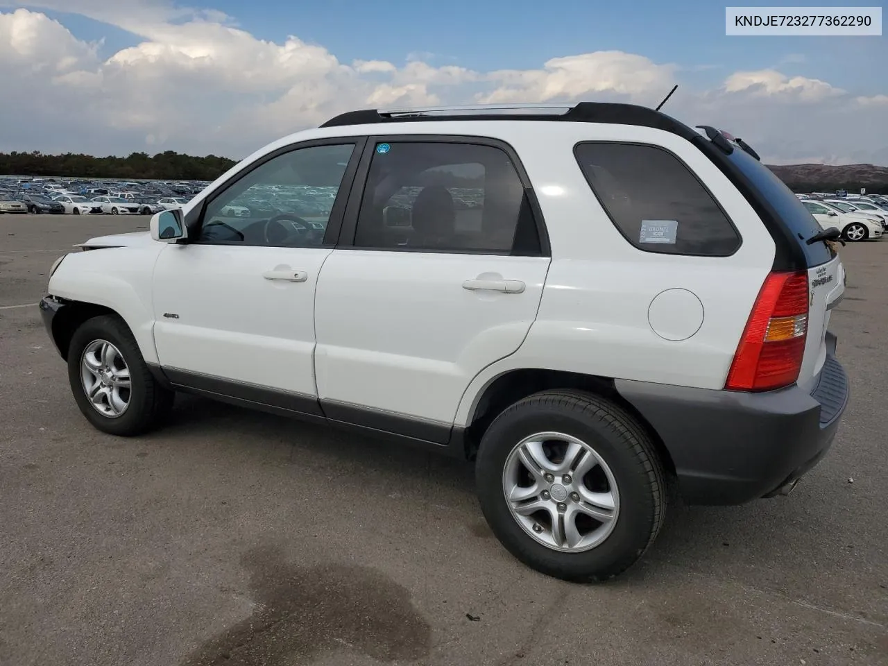 2007 Kia Sportage Ex VIN: KNDJE723277362290 Lot: 75922584