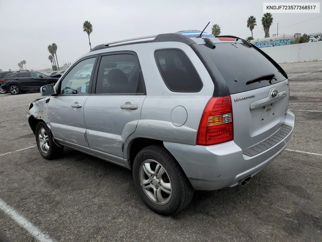 2007 Kia Sportage Ex VIN: KNDJF723577368517 Lot: 76417114