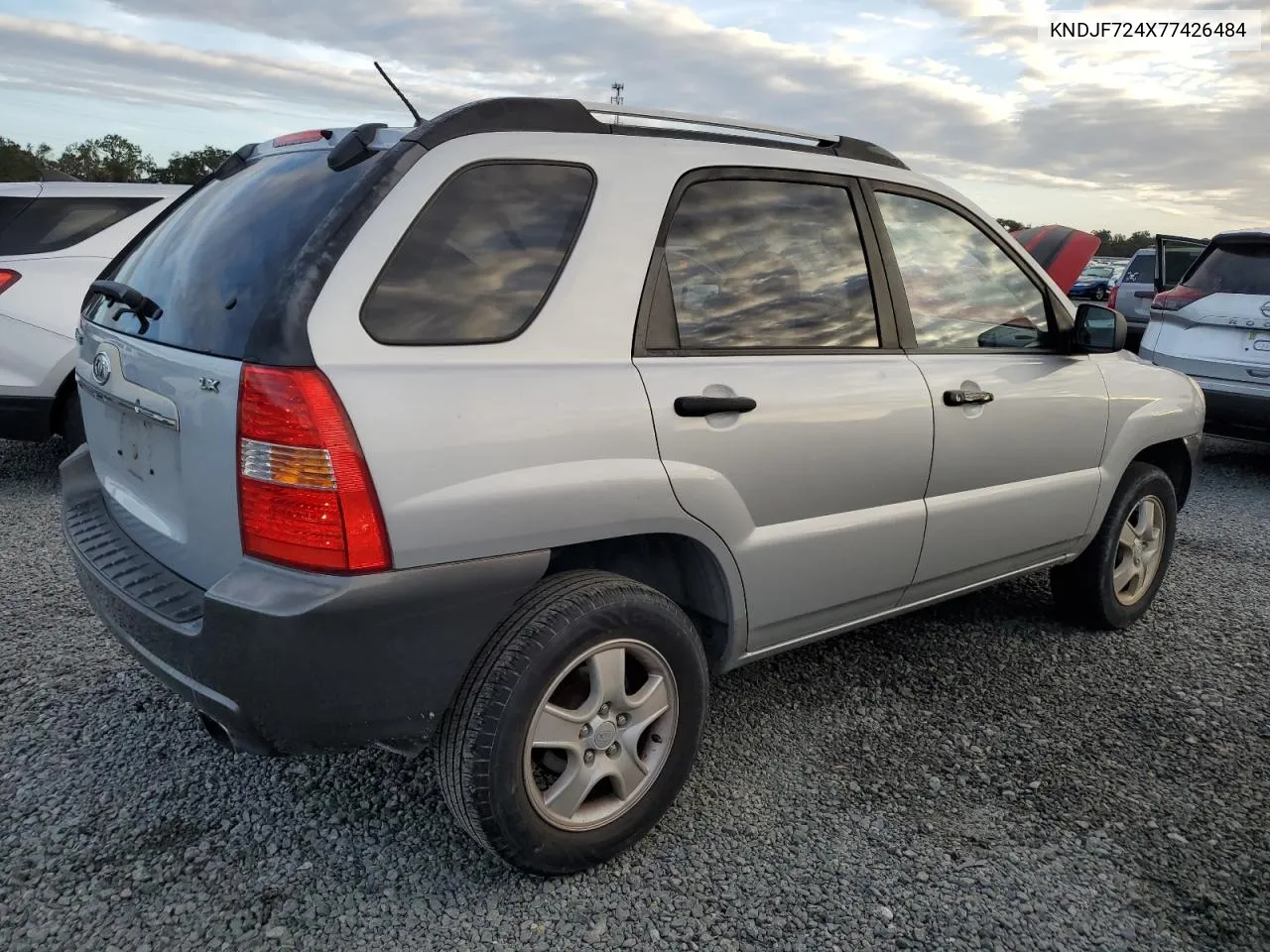 2007 Kia Sportage Lx VIN: KNDJF724X77426484 Lot: 77128874