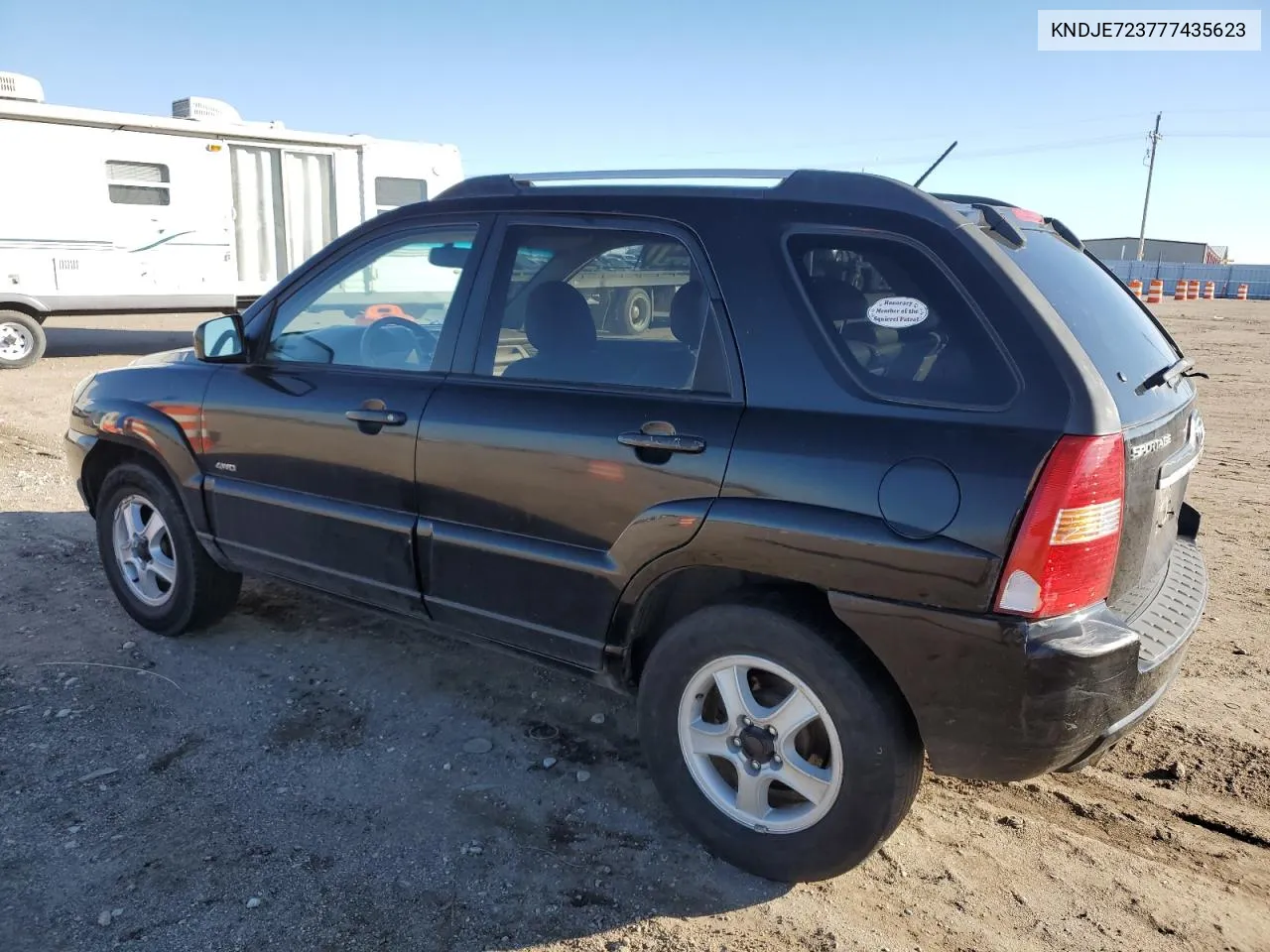 2007 Kia Sportage Ex VIN: KNDJE723777435623 Lot: 79693684