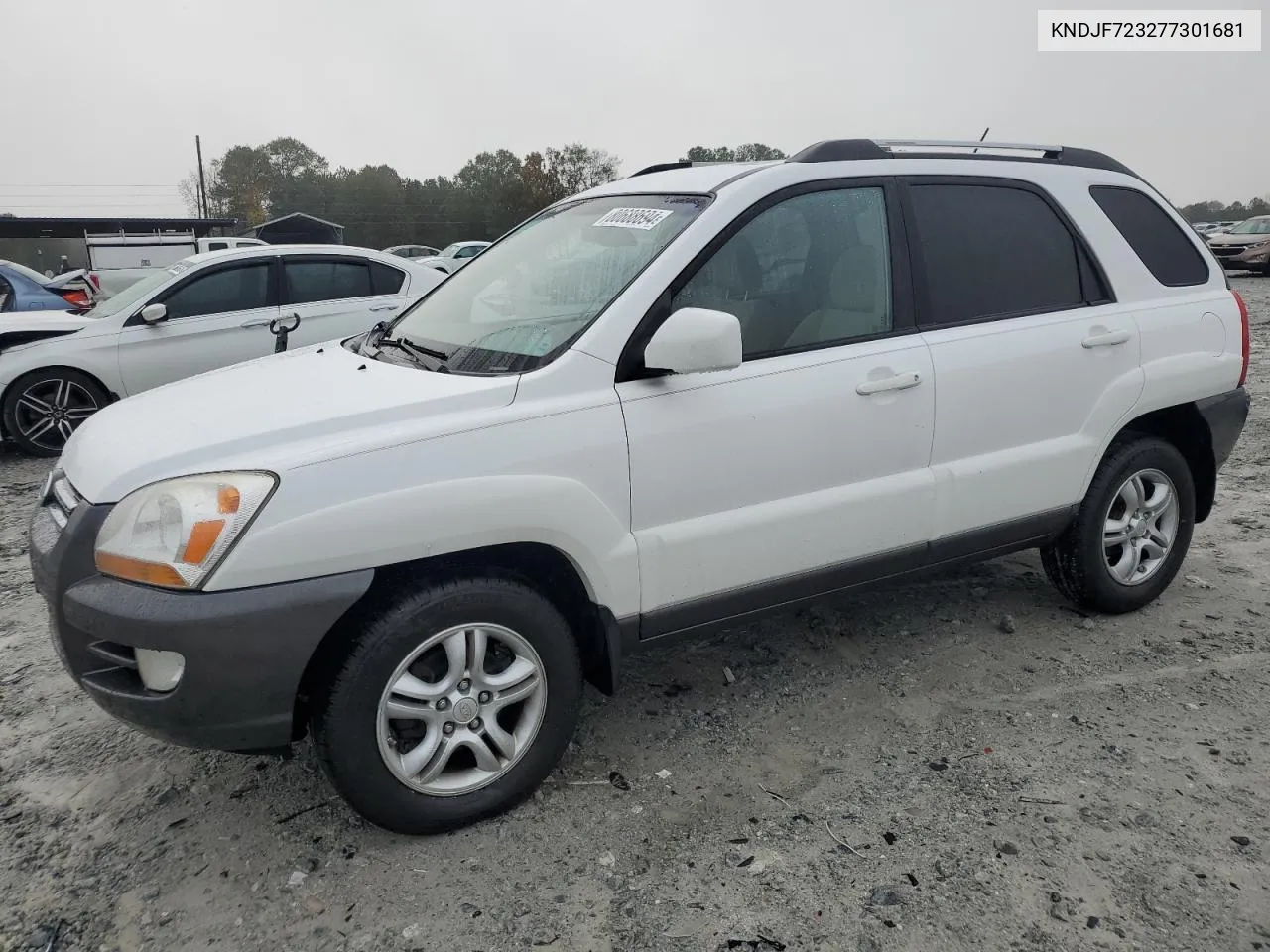 2007 Kia Sportage Ex VIN: KNDJF723277301681 Lot: 80688694