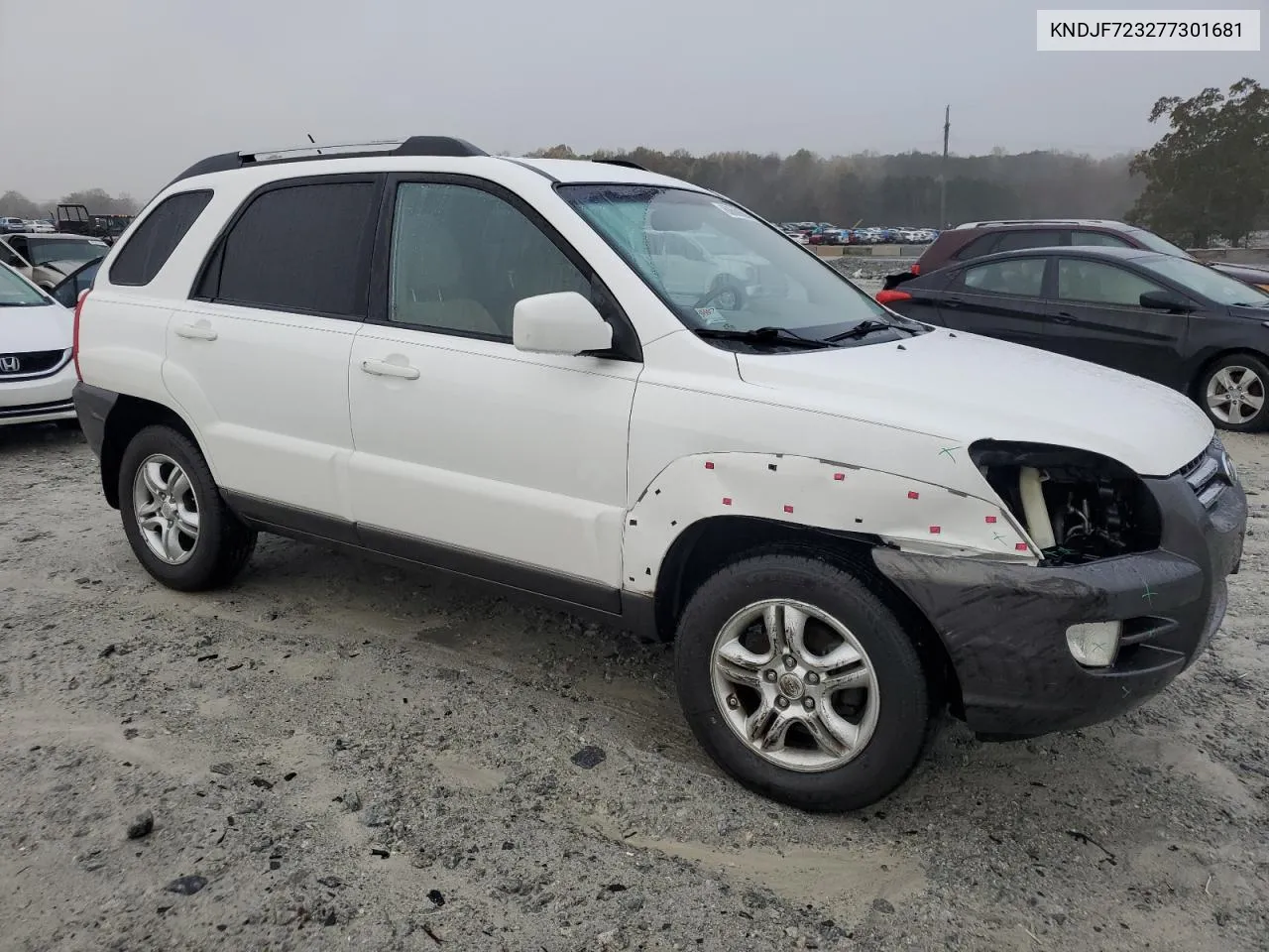 2007 Kia Sportage Ex VIN: KNDJF723277301681 Lot: 80688694