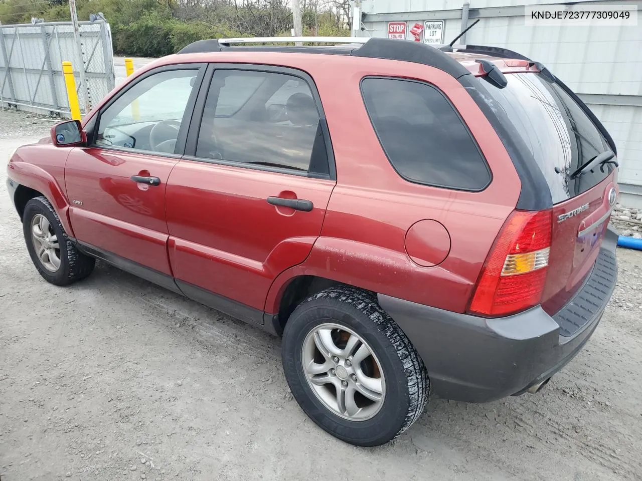 2007 Kia Sportage Ex VIN: KNDJE723777309049 Lot: 80784904