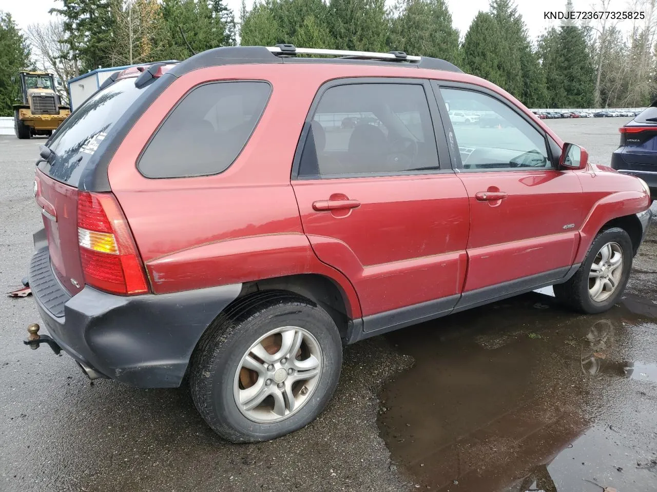 2007 Kia Sportage Ex VIN: KNDJE723677325825 Lot: 81427194