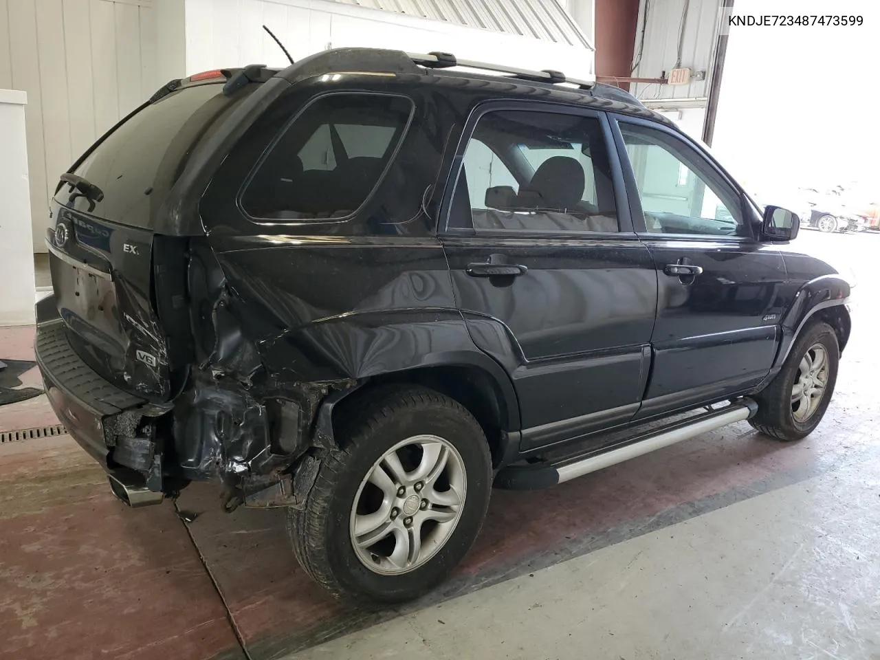 KNDJE723487473599 2008 Kia Sportage Ex