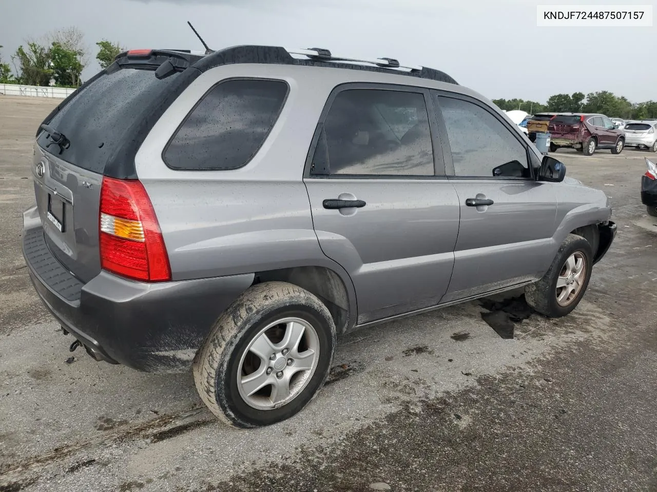 KNDJF724487507157 2008 Kia Sportage Lx