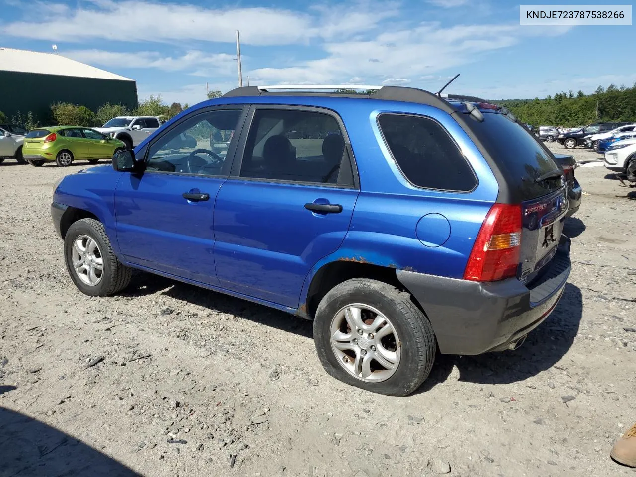 KNDJE723787538266 2008 Kia Sportage Ex