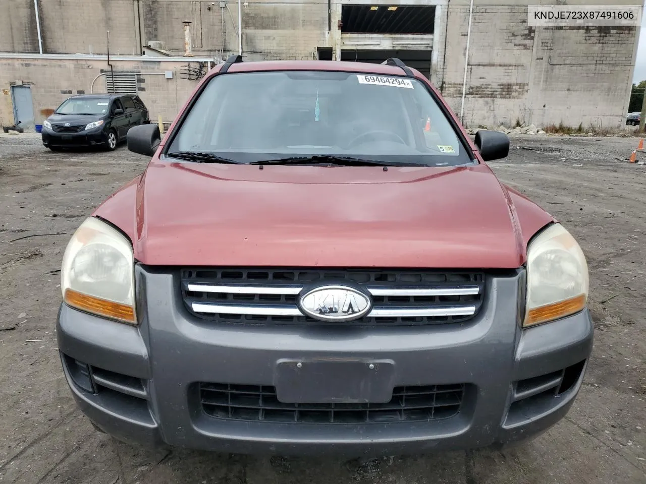 KNDJE723X87491606 2008 Kia Sportage Ex