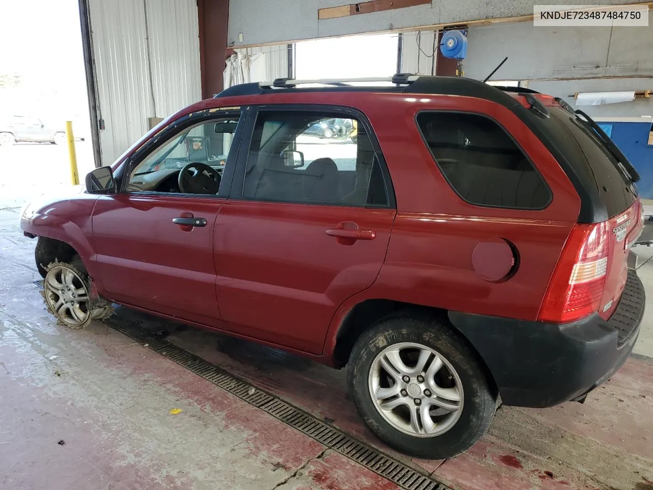 KNDJE723487484750 2008 Kia Sportage Ex