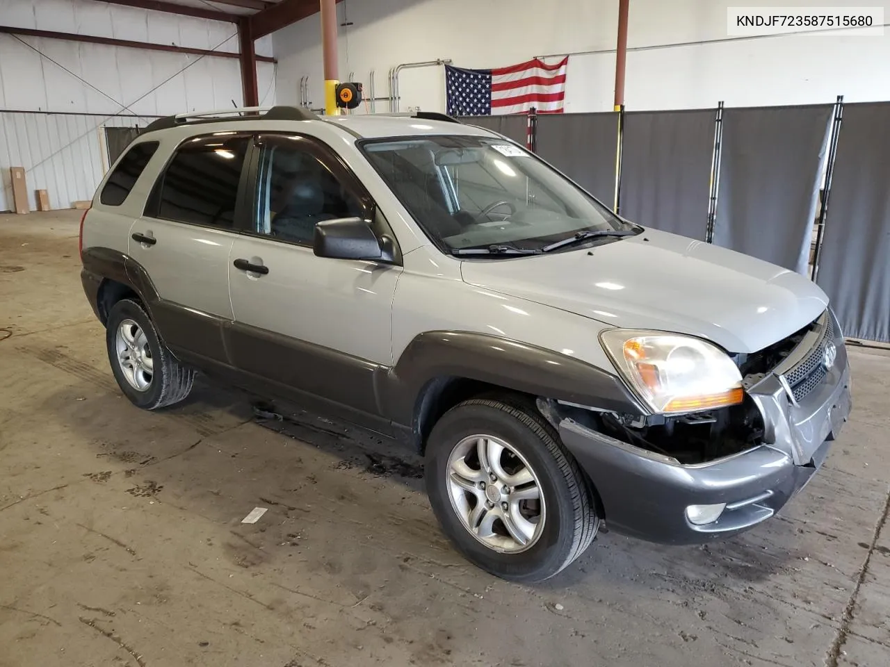 KNDJF723587515680 2008 Kia Sportage Ex