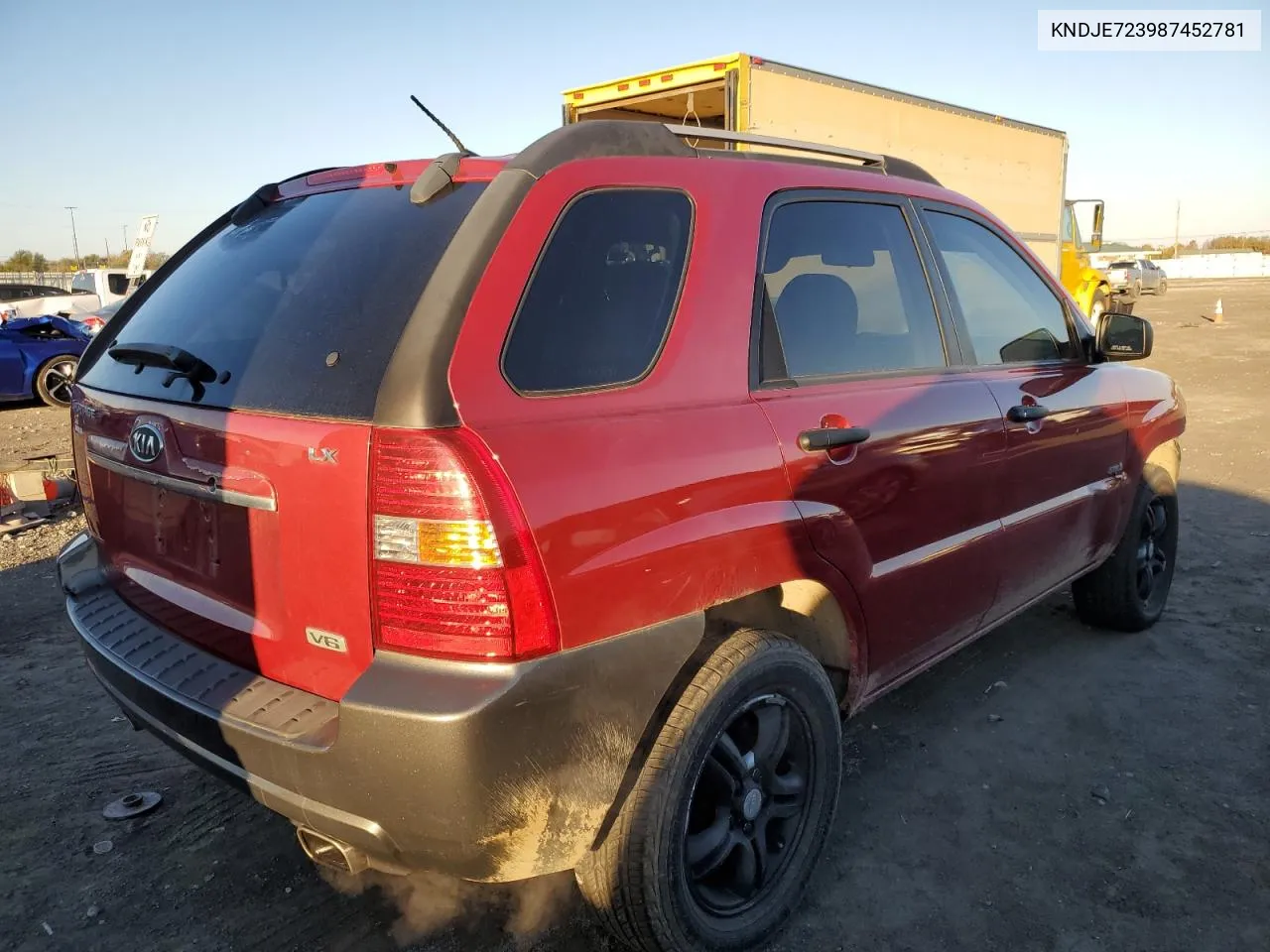 KNDJE723987452781 2008 Kia Sportage Ex