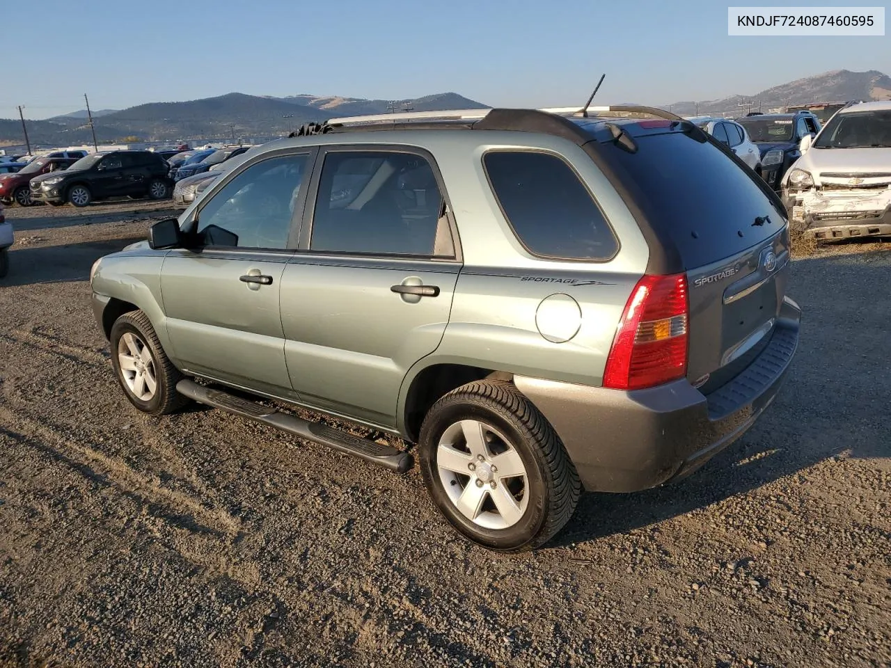 2008 Kia Sportage Lx VIN: KNDJF724087460595 Lot: 75066844