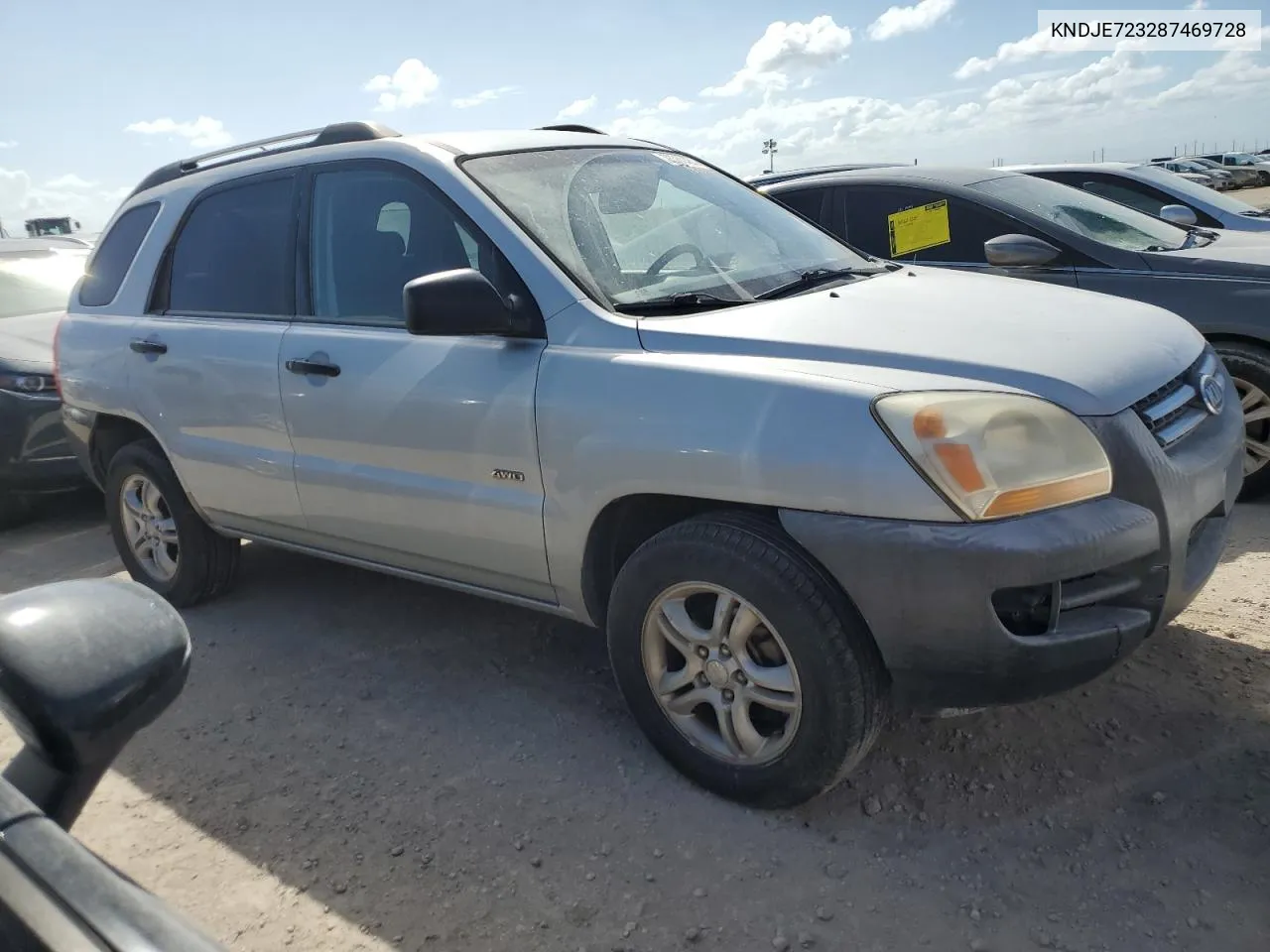 KNDJE723287469728 2008 Kia Sportage Ex