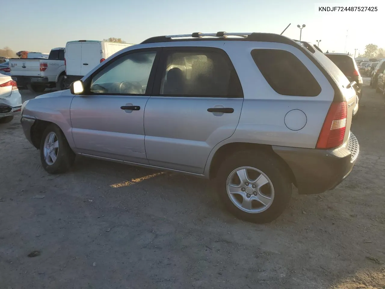 2008 Kia Sportage Lx VIN: KNDJF724487527425 Lot: 76715564