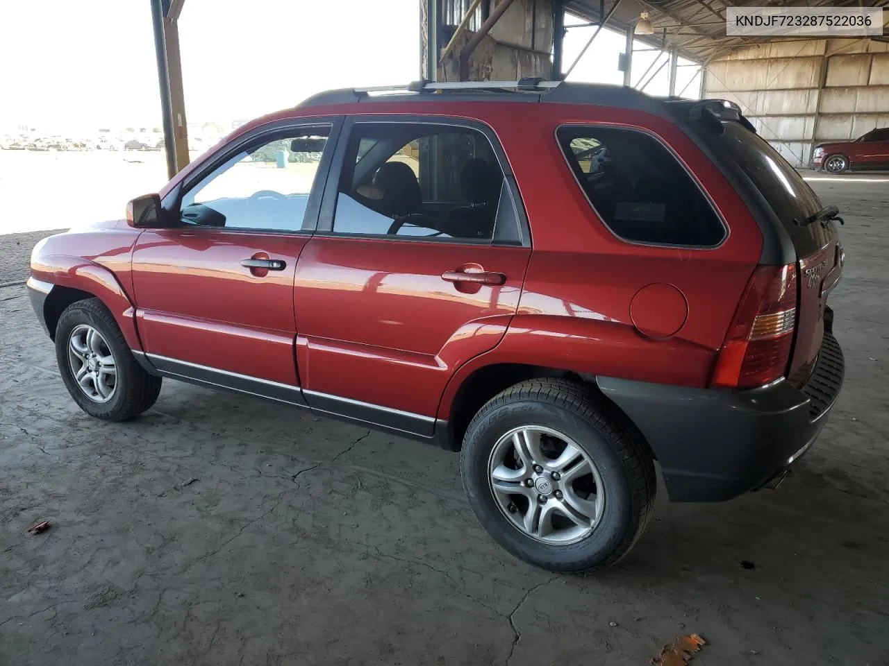 2008 Kia Sportage Ex VIN: KNDJF723287522036 Lot: 76955494