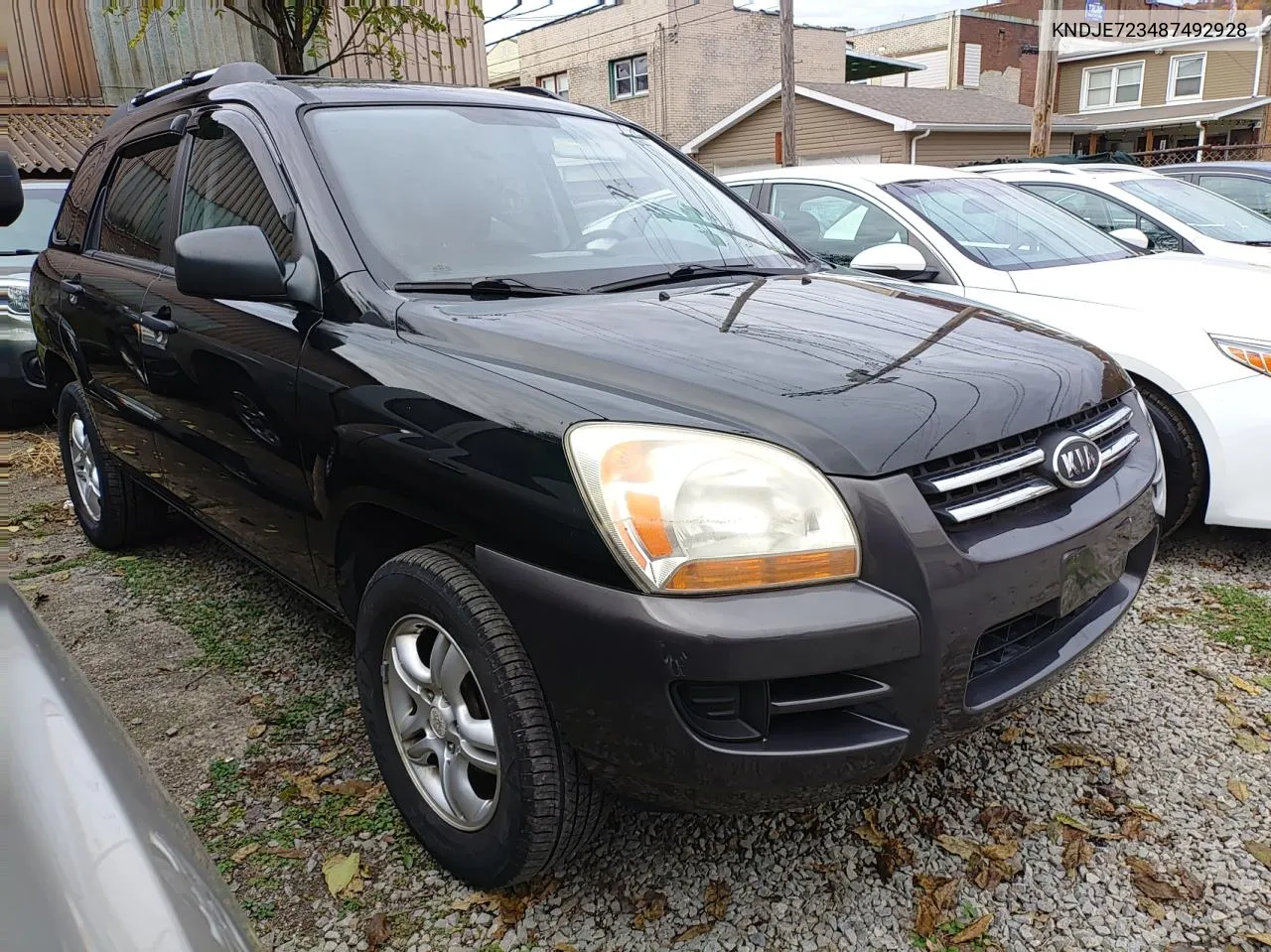 2008 Kia Sportage Ex VIN: KNDJE723487492928 Lot: 78230624