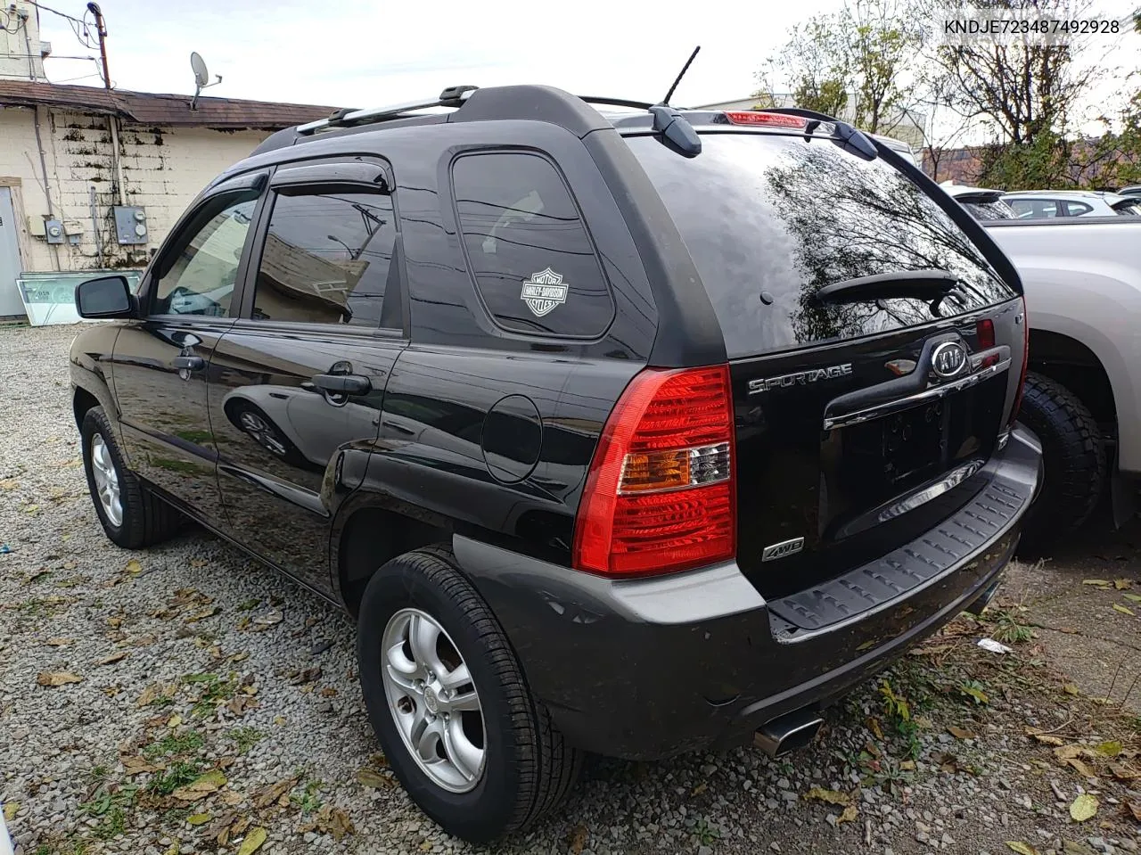 2008 Kia Sportage Ex VIN: KNDJE723487492928 Lot: 78230624