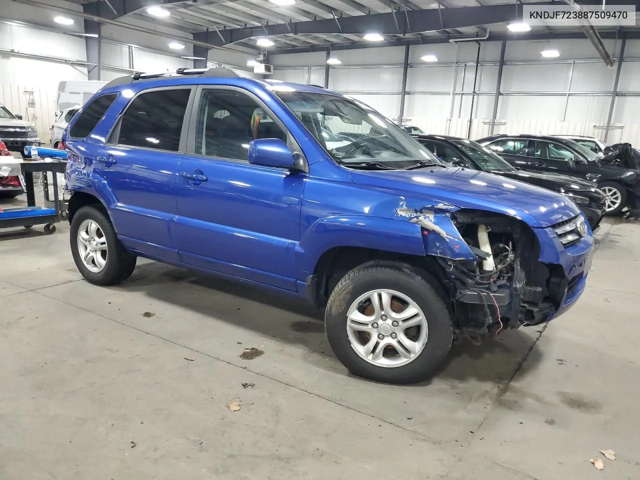 2008 Kia Sportage Ex VIN: KNDJF723887509470 Lot: 79259964