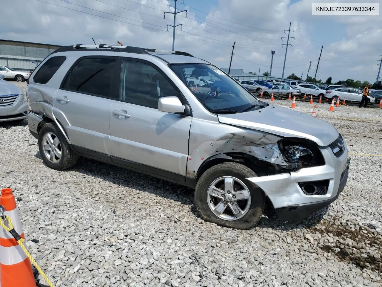 2009 Kia Sportage Lx VIN: KNDJE723397633344 Lot: 57373444