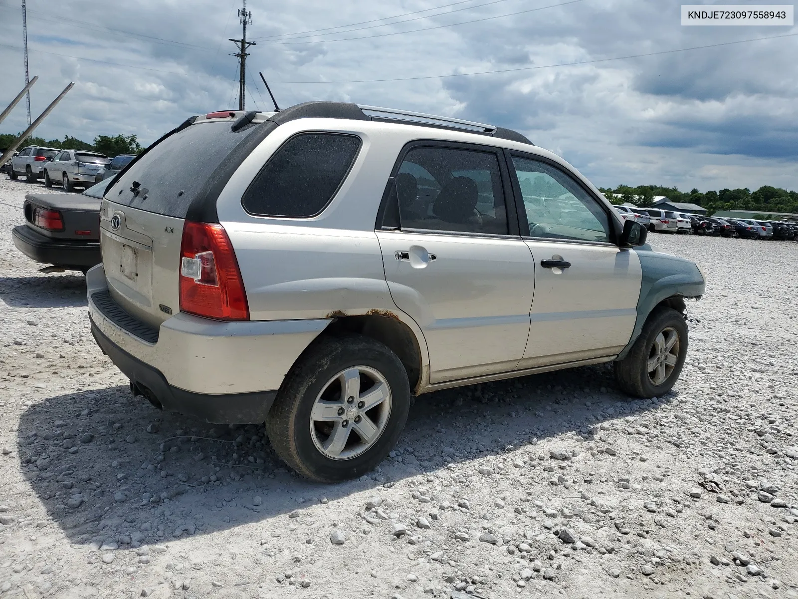 KNDJE723097558943 2009 Kia Sportage Lx