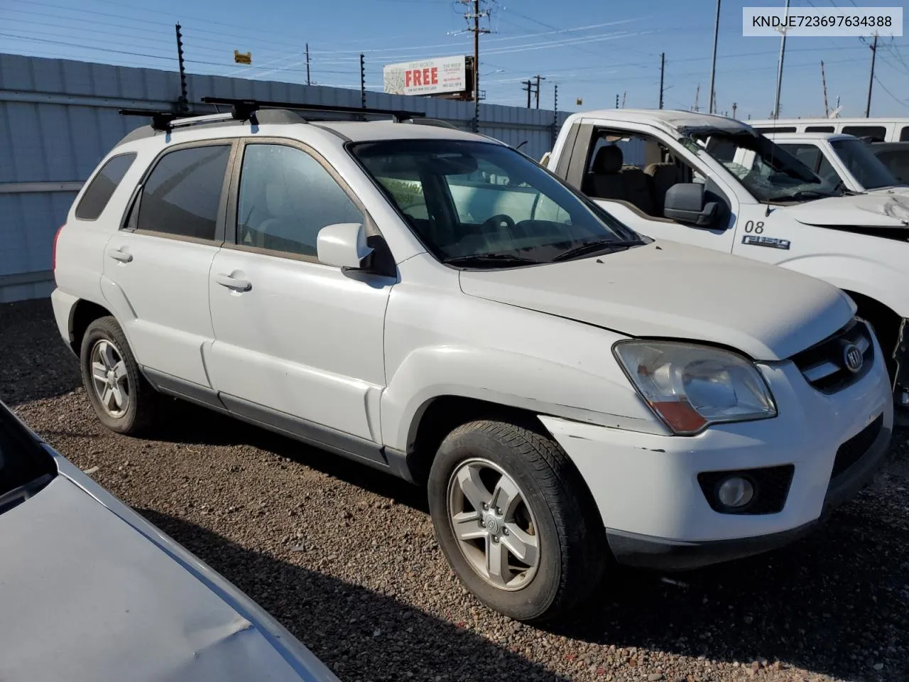 KNDJE723697634388 2009 Kia Sportage Lx