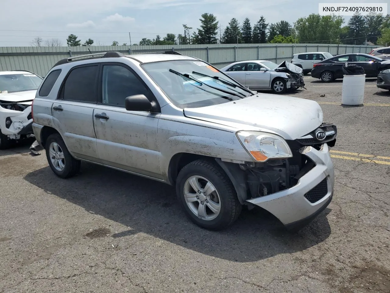 2009 Kia Sportage Lx VIN: KNDJF724097629810 Lot: 61569734