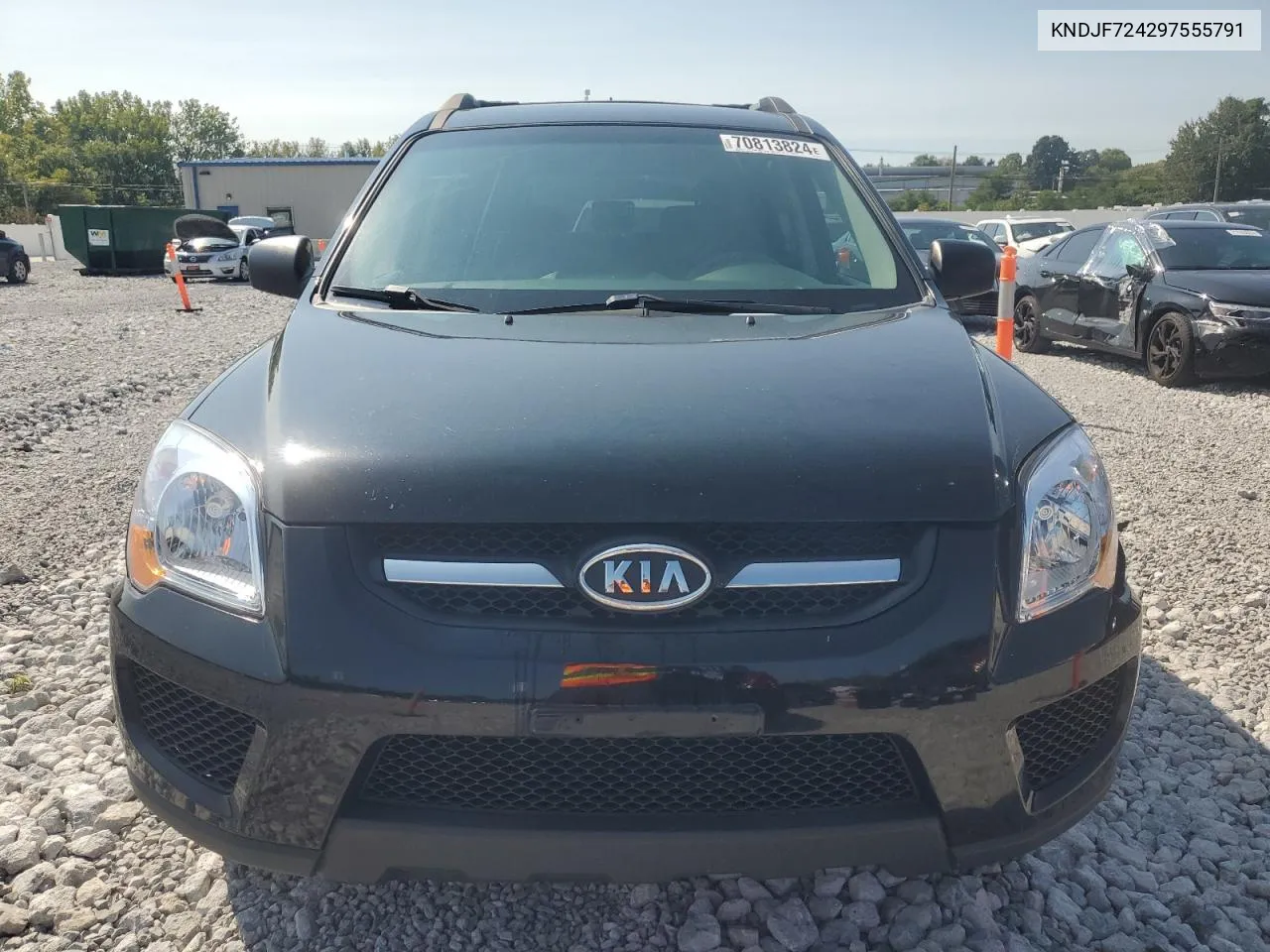 2009 Kia Sportage Lx VIN: KNDJF724297555791 Lot: 70813824