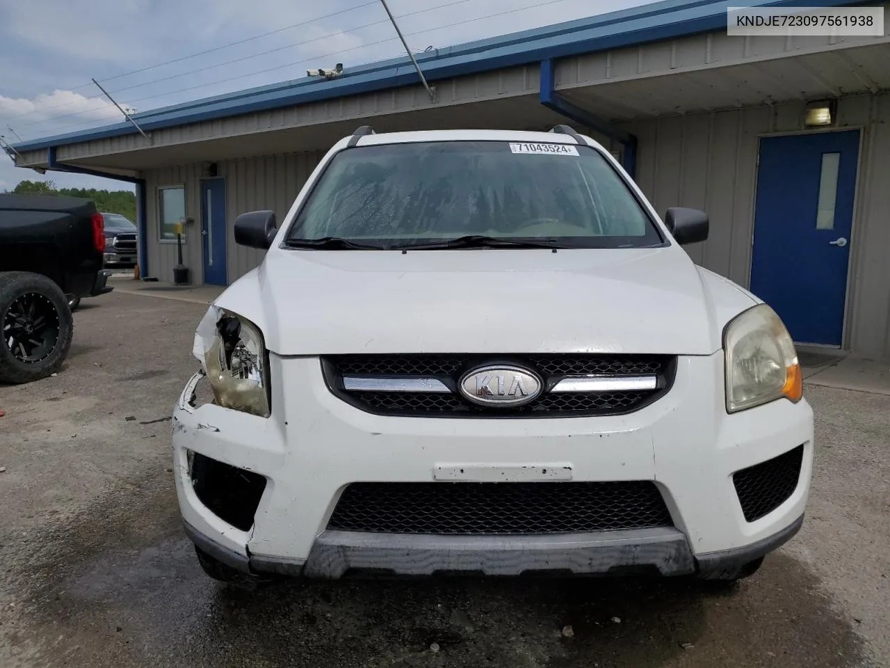 2009 Kia Sportage Lx VIN: KNDJE723097561938 Lot: 71043524