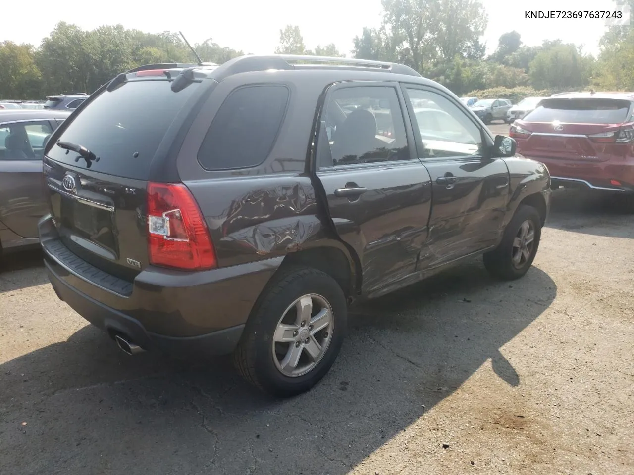 KNDJE723697637243 2009 Kia Sportage Lx