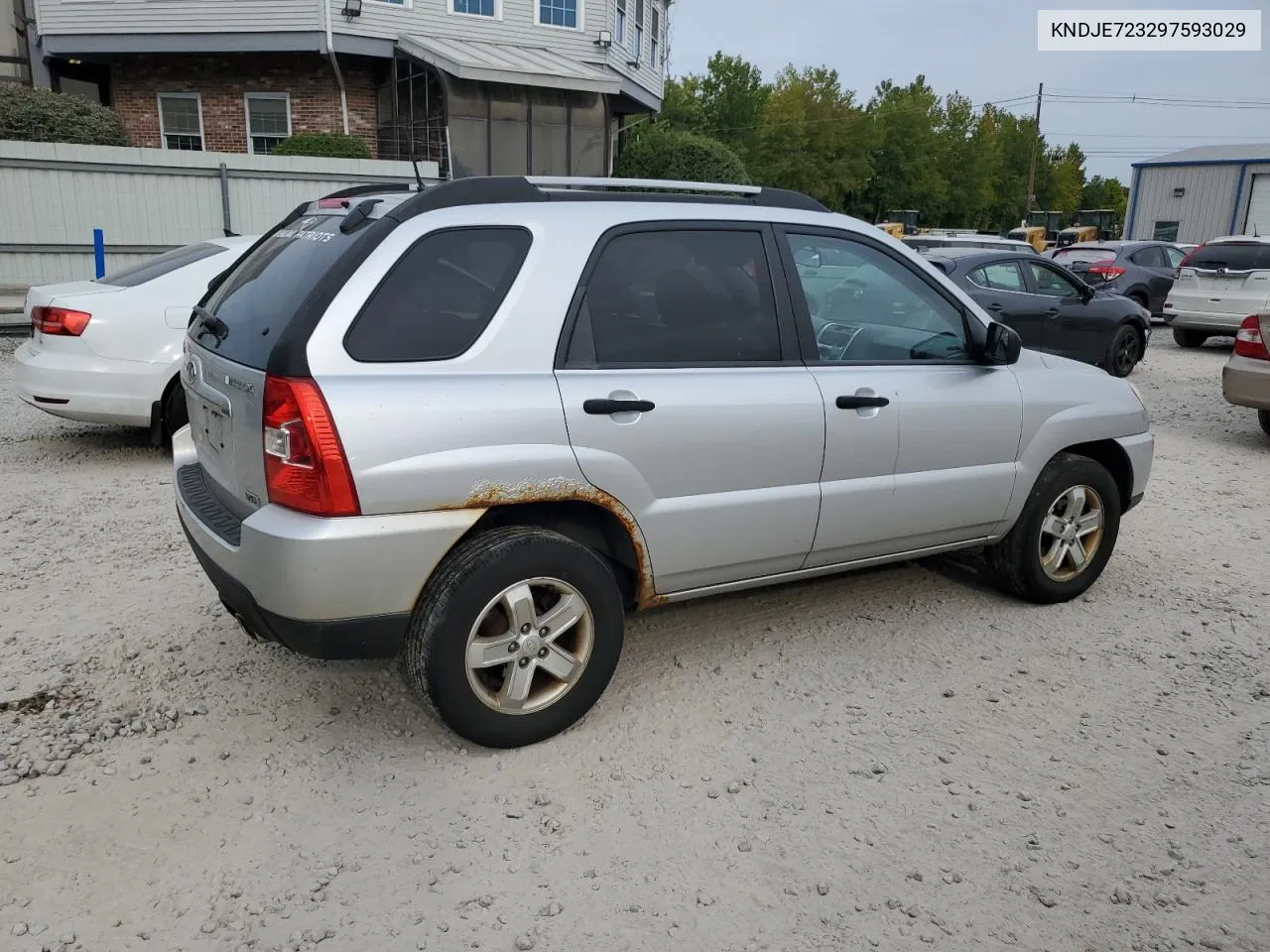 2009 Kia Sportage Lx VIN: KNDJE723297593029 Lot: 72094384