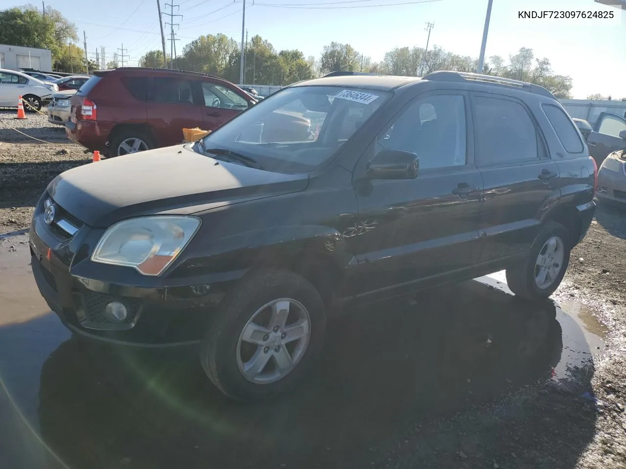 2009 Kia Sportage Lx VIN: KNDJF723097624825 Lot: 73646344