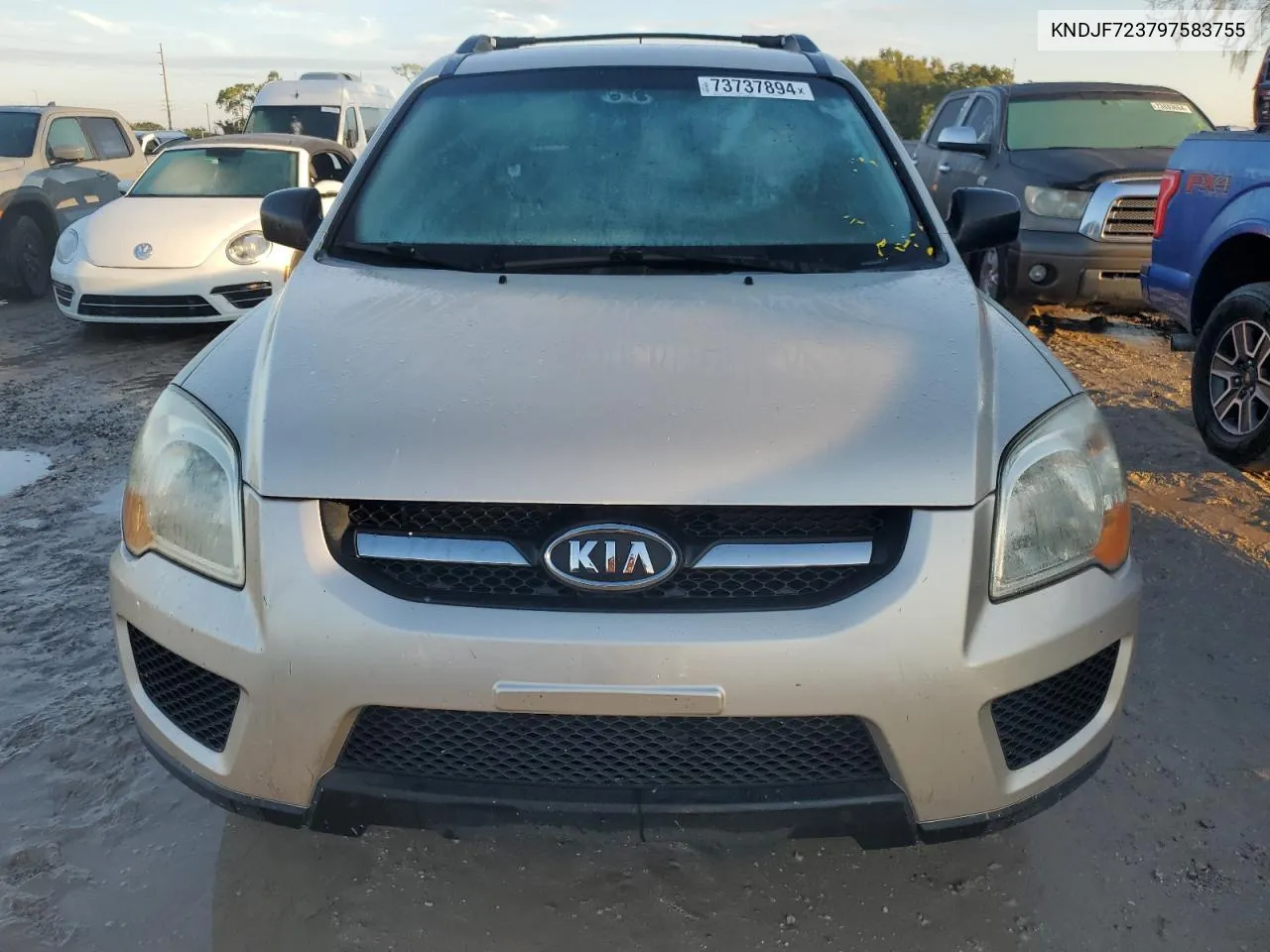 2009 Kia Sportage Lx VIN: KNDJF723797583755 Lot: 73737894