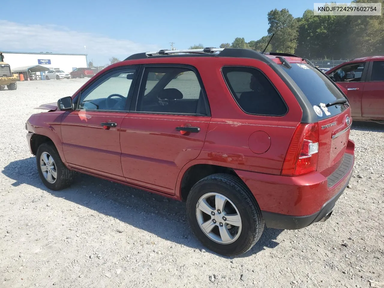 2009 Kia Sportage Lx VIN: KNDJF724297602754 Lot: 74355284