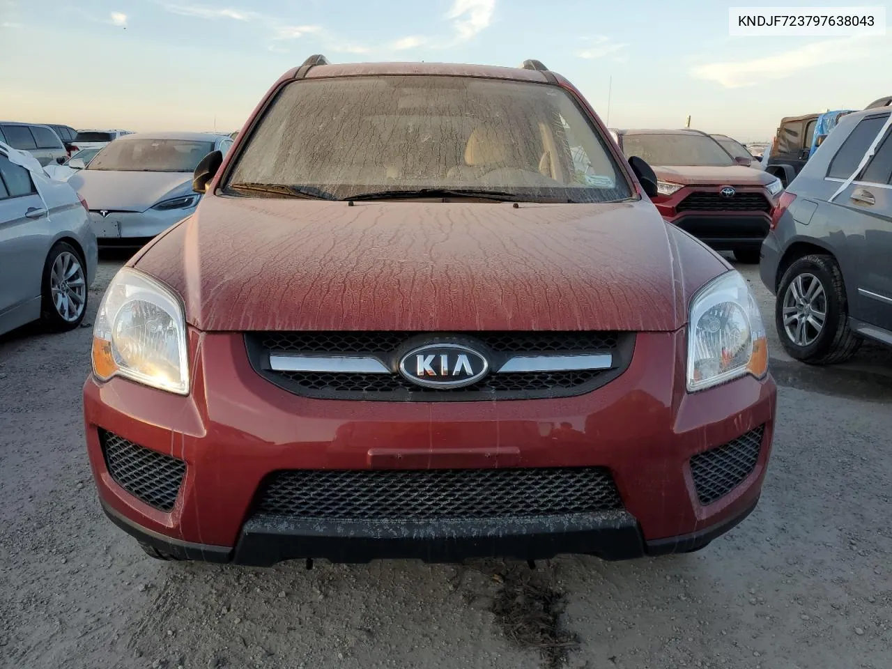 2009 Kia Sportage Lx VIN: KNDJF723797638043 Lot: 74378214