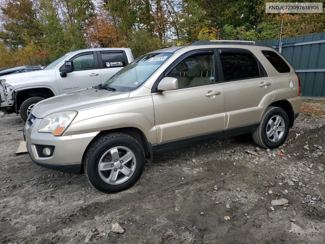 2009 Kia Sportage Lx VIN: KNDJE723097638906 Lot: 76307524