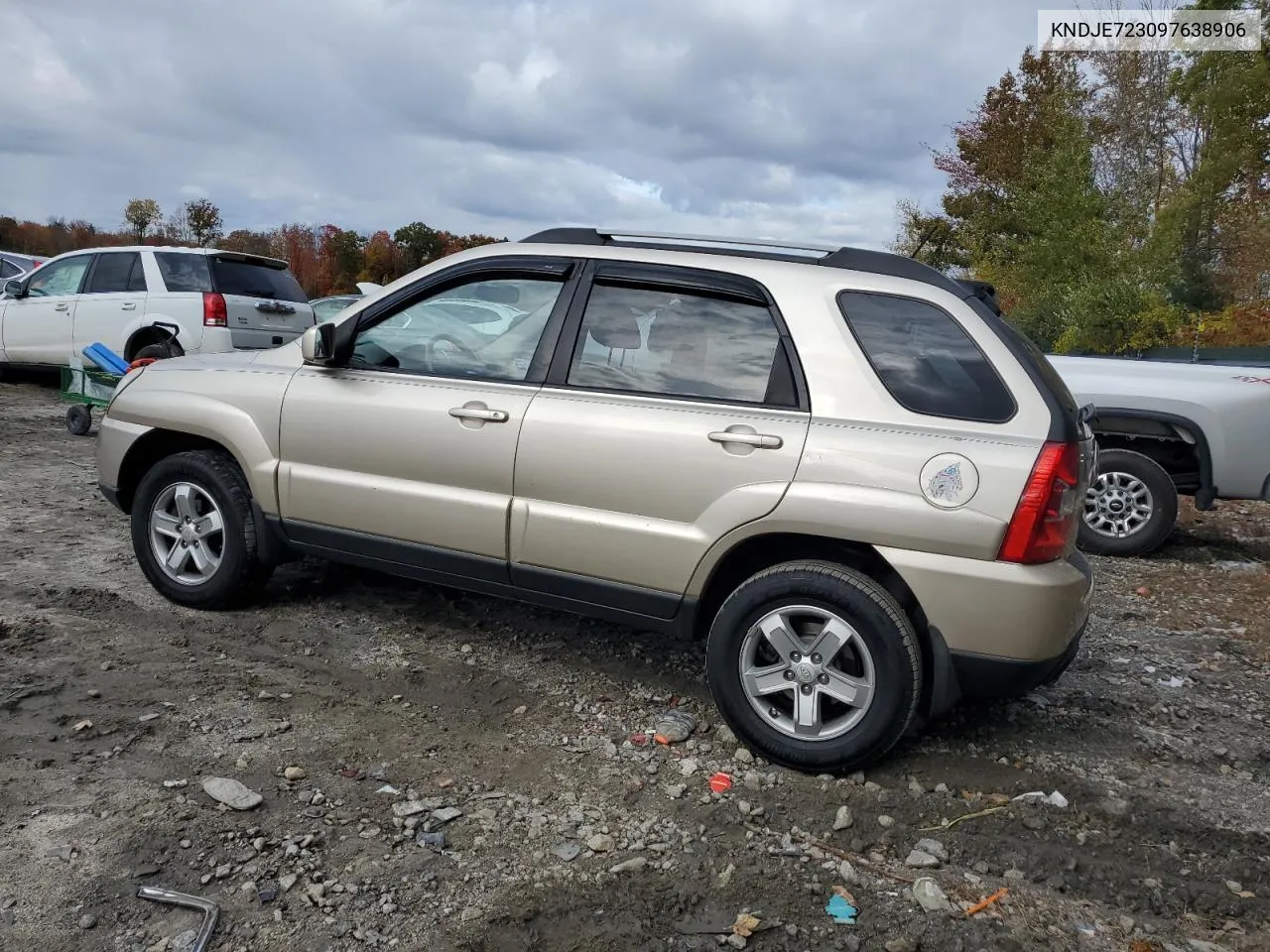 2009 Kia Sportage Lx VIN: KNDJE723097638906 Lot: 76307524