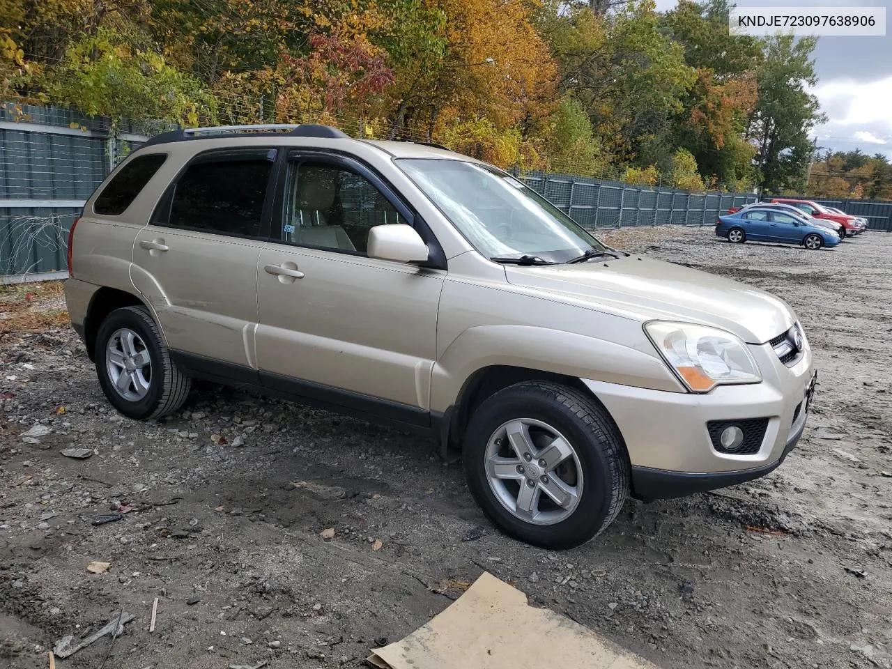 2009 Kia Sportage Lx VIN: KNDJE723097638906 Lot: 76307524