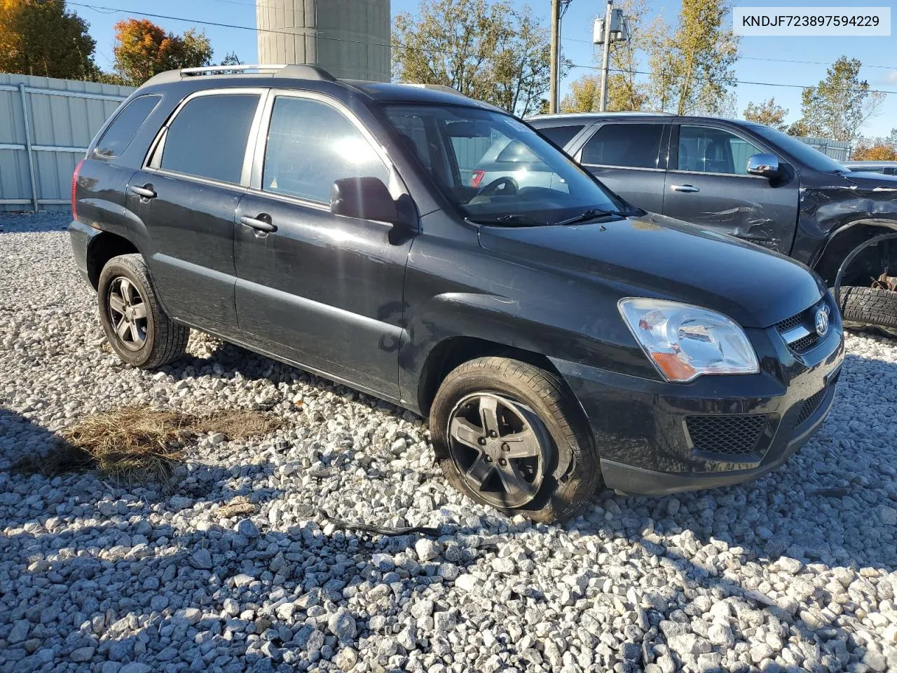 2009 Kia Sportage Lx VIN: KNDJF723897594229 Lot: 76316924