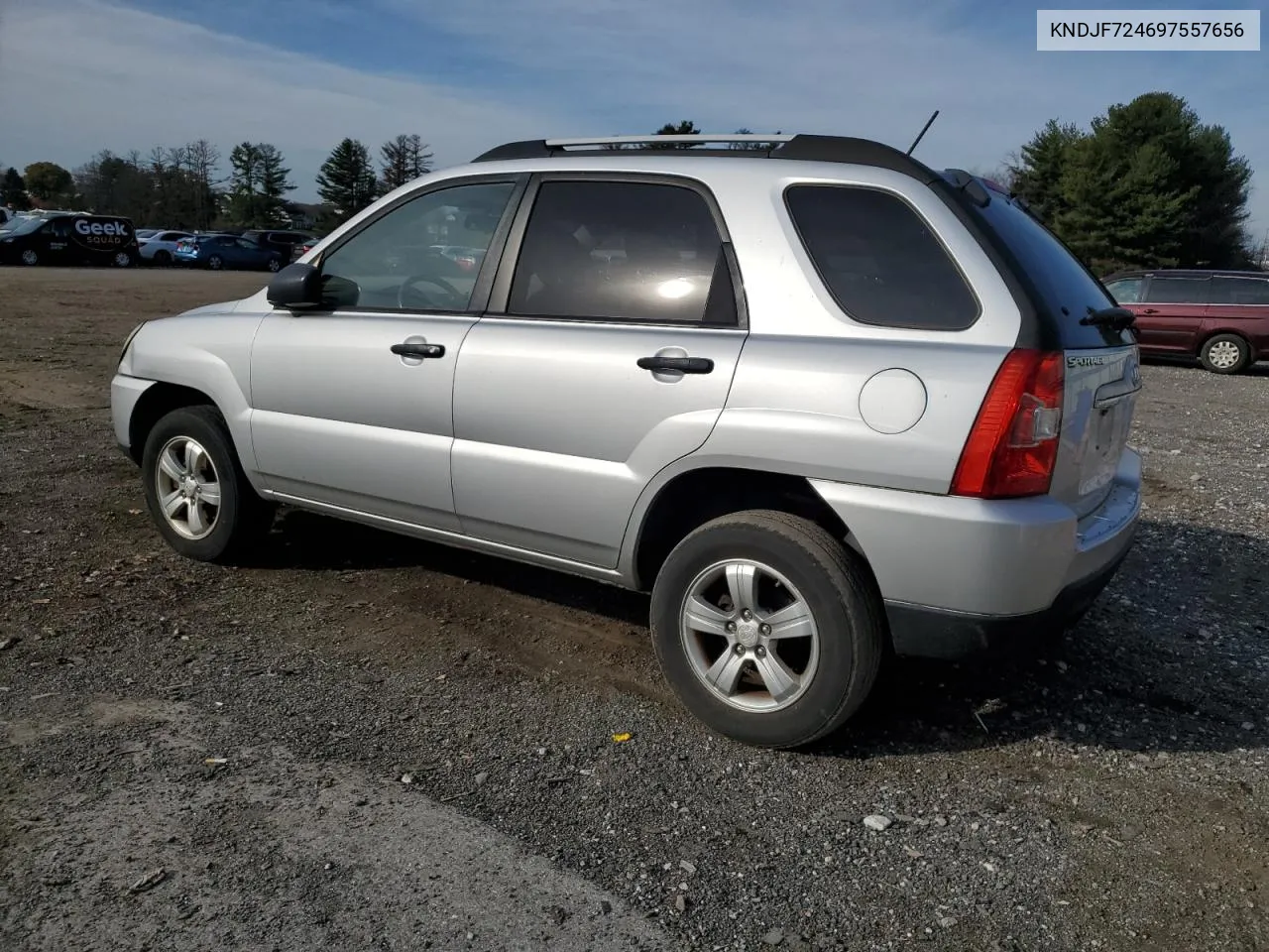 2009 Kia Sportage Lx VIN: KNDJF724697557656 Lot: 81266764